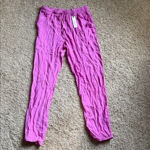 Olivaceous Pink Track Pants